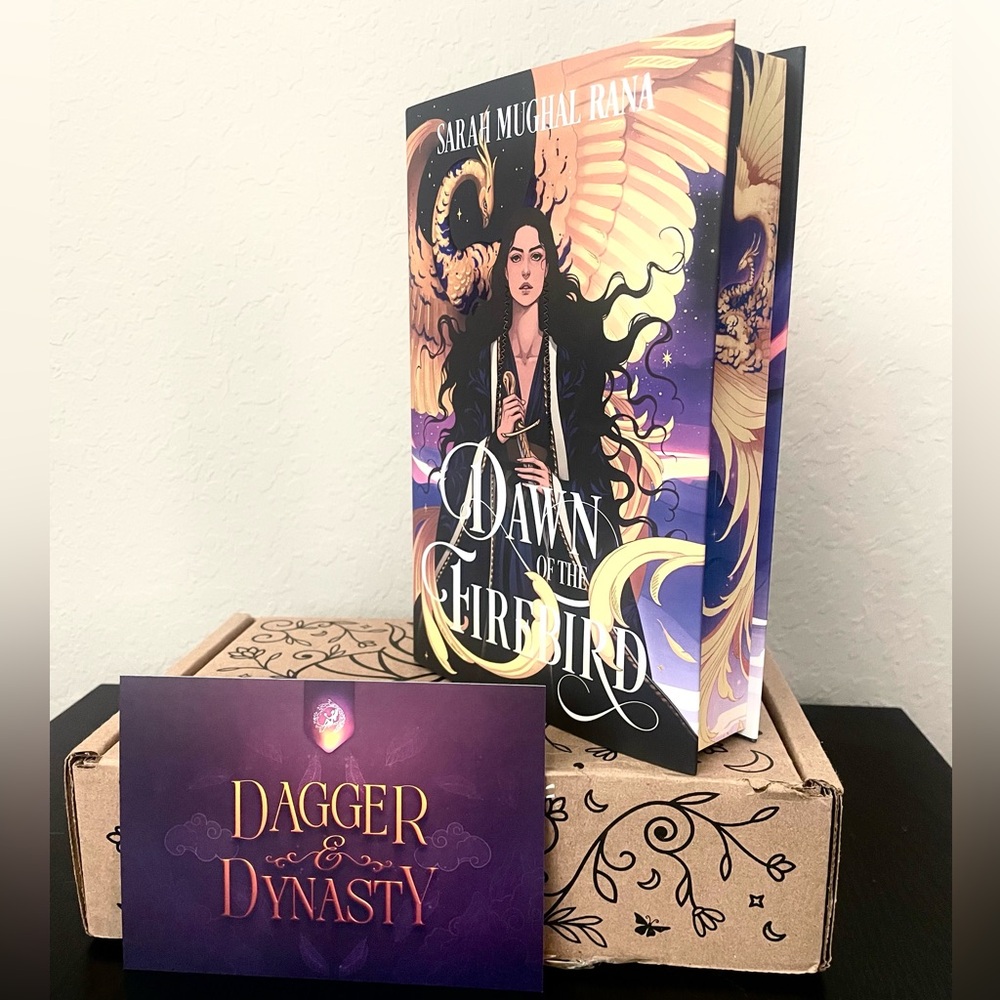 FairyLoot Adult Fantasy Box Dec 2025 Dawn of the Firebird by Sarah Mughal Rana